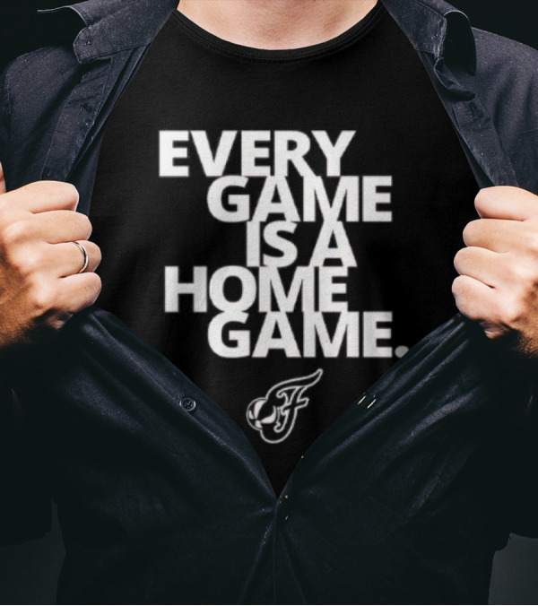 Indiana Fever Every Game Is A Home Game Basketball Fever Flames T-Shirt