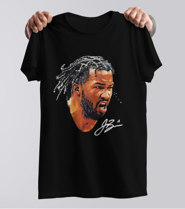 NBA Jalen Brunson Big Face Signature JB T-Shirt