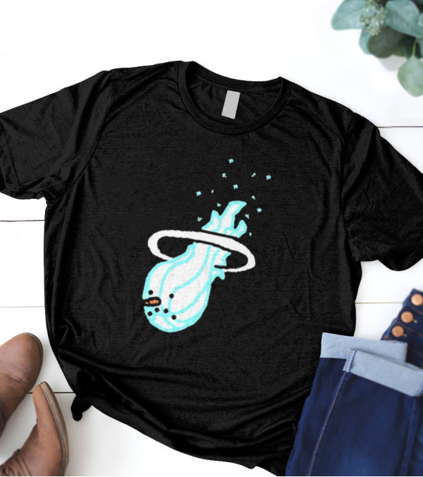 Jimmy Butler Miami Heat Icy Flame Basketball Concept T-Shirt