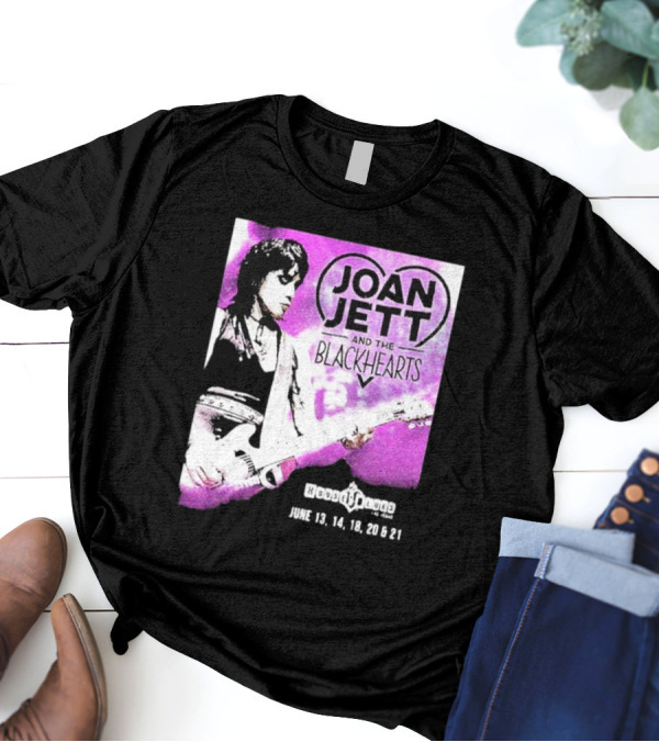 Joan Jett And The Blackhearts House Of Blues Las Vegas June 12 14 15 2025 T-Shirt