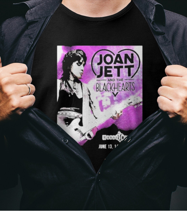 Joan Jett And The Blackhearts House Of Blues Las Vegas June 12 14 15 2025 T-Shirt
