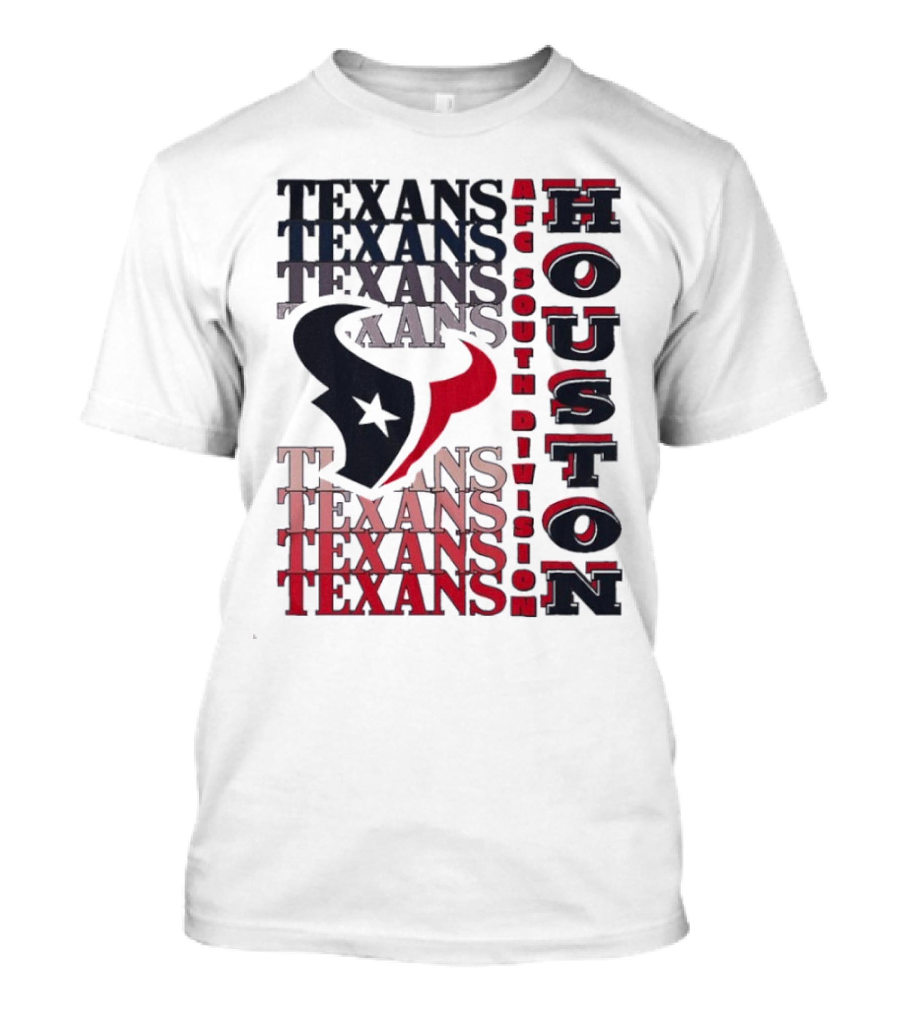 Houston Texans AFC South Division Texans Football T-Shirt