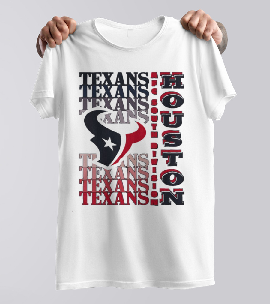 Houston Texans AFC South Division Texans Football T-Shirt