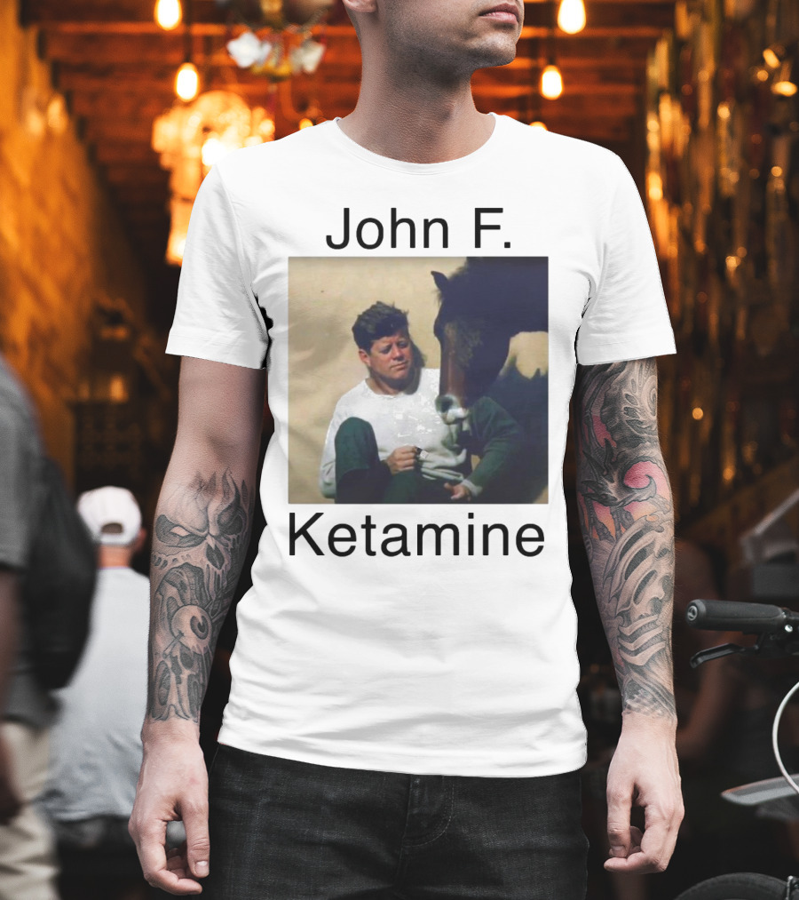 John F. Ketamine Horseman Interaction T-Shirt