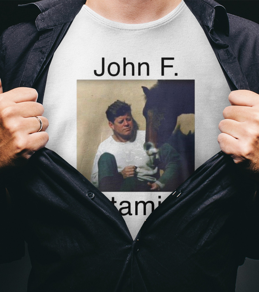 John F. Ketamine Horseman Interaction T-Shirt