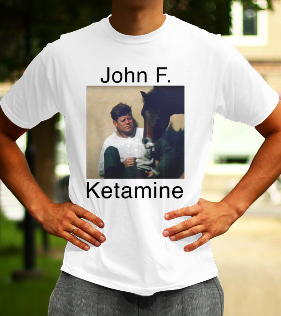 John F. Ketamine Horseman Interaction T-Shirt