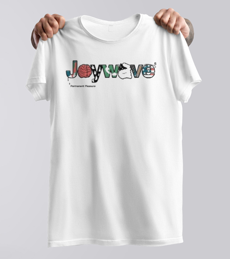 Joywave Colorful Lettering Brain Footnote 5 T-Shirt