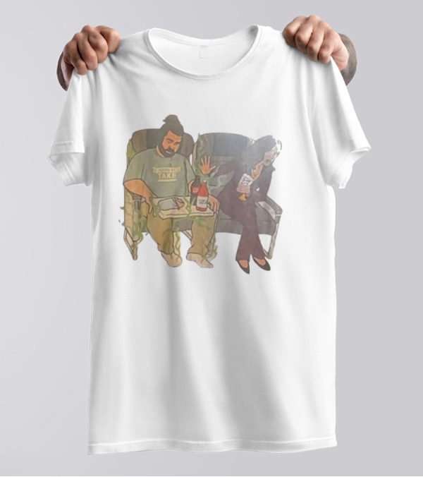 Max Sitting Next To Kamala Harris With Supreme Court Joe Cola T-Shirt