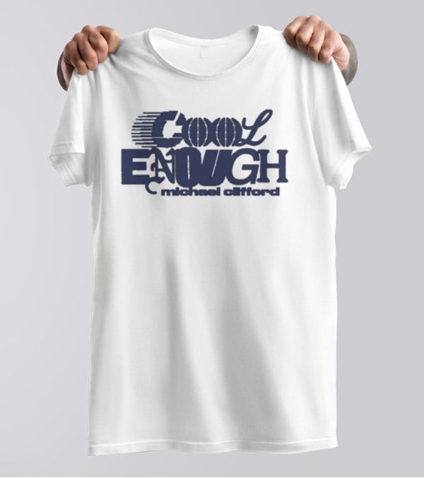 Michael Clifford Cool Enough Text Artwork T-Shirt