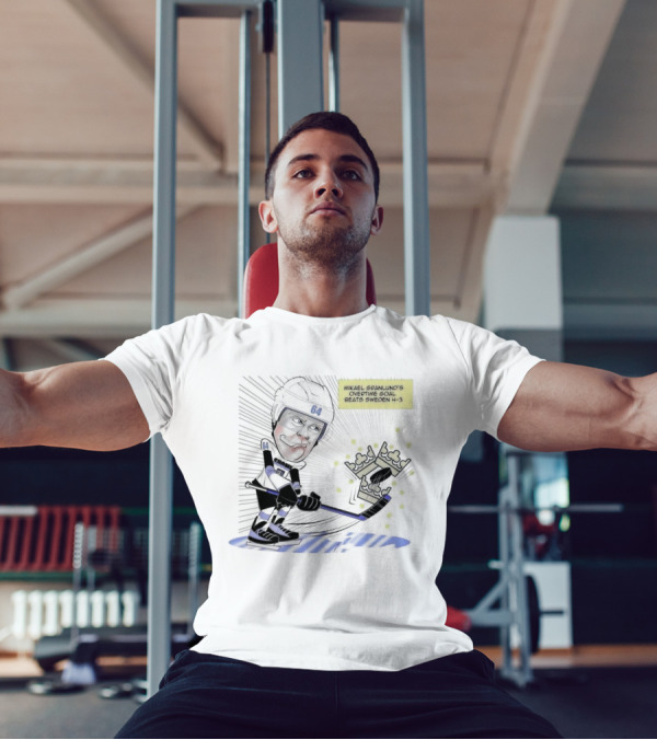 Mikael Granlund Overtime Goal Wins 4-3 Against Sweden With Hockey Crown Icon T-Shirt