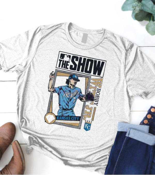 MLB The Show Kansas City Royals Bobby Witt Jr 2025 Kansas City T-Shirt