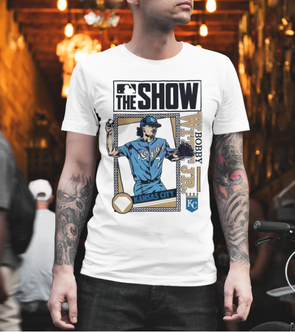 MLB The Show Kansas City Royals Bobby Witt Jr 2025 Kansas City T-Shirt