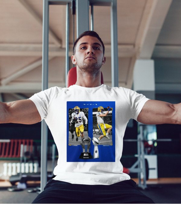 Pitt Panthers A.J. Woods Kenny Pickett ACC And Super Bowl Champions T-Shirt
