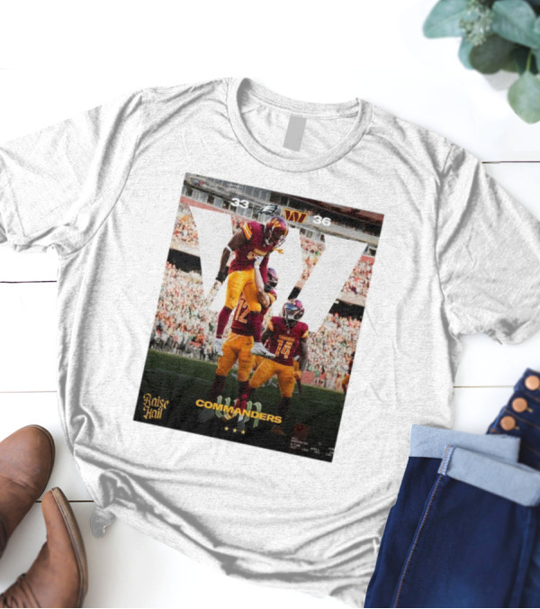 Philadelphia Eagles 33 Washington Commanders 36 Raise Hail 5 Time World Champions T-Shirt