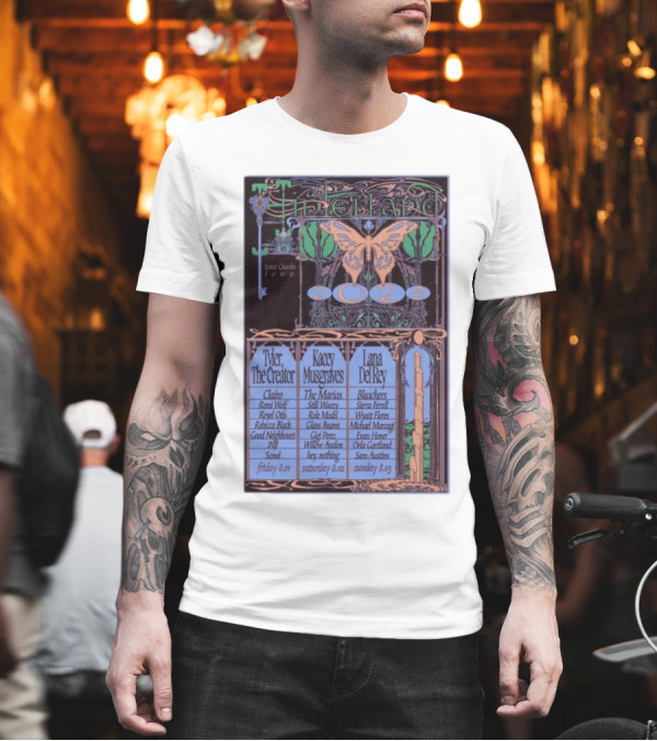Hinterland Fest 2025 St. Charles Iowa Featuring Tyler The Creator Kacey Musgraves T-Shirt