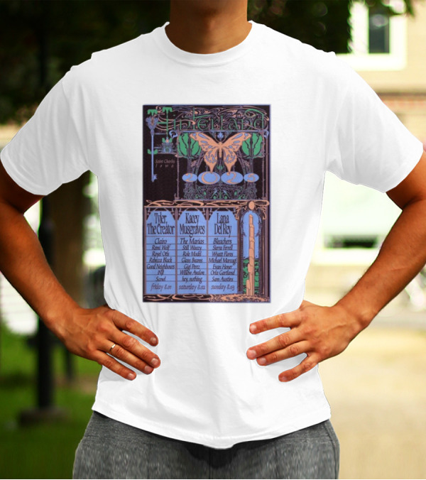 Hinterland Fest 2025 St. Charles Iowa Featuring Tyler The Creator Kacey Musgraves T-Shirt