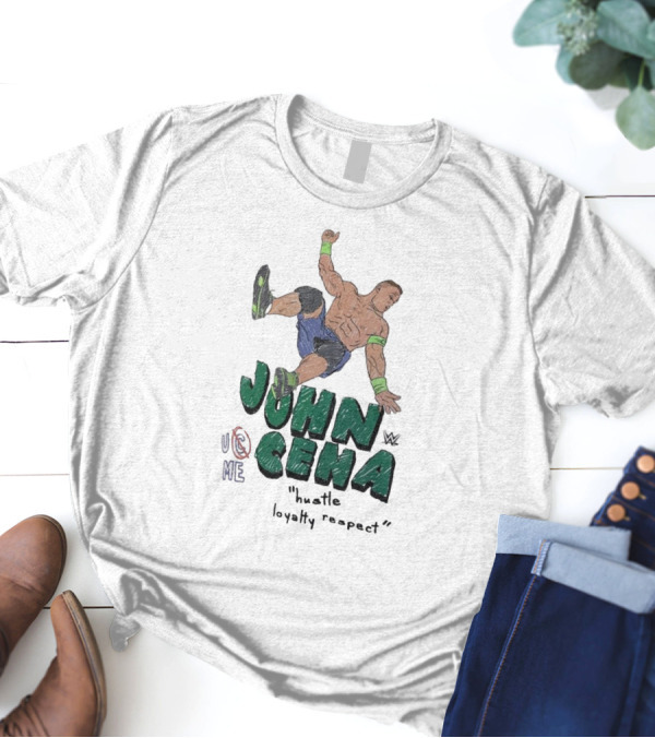 Ripple Junction WWE John Cena U Can’t See Me Hustle Loyalty Respect 2025 T-Shirt