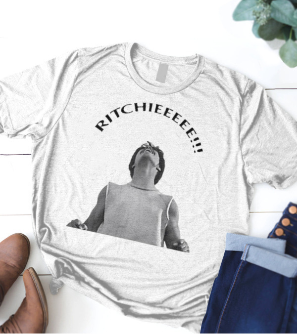 Ritchieeee Ritchie Valens Scream La Bamba Movie Meme T-Shirt