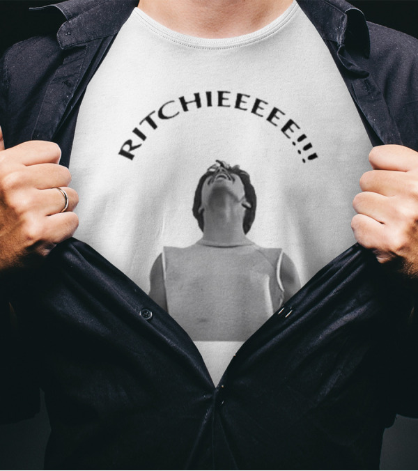 Ritchieeee Ritchie Valens Scream La Bamba Movie Meme T-Shirt