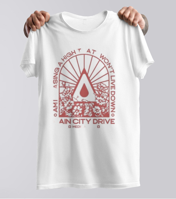 Am I Chasing A High That I Won't Live Down Rain City Drive Medicate Me T-Shirt