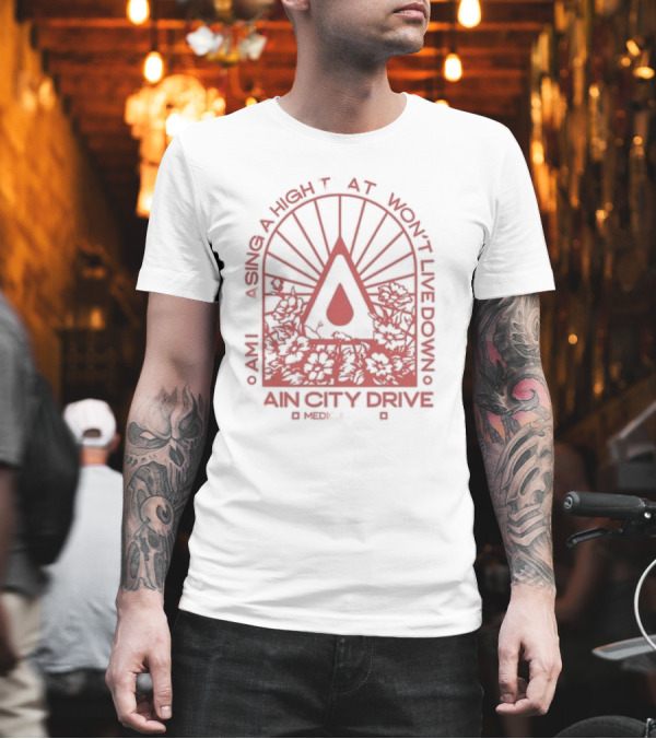 Am I Chasing A High That I Won't Live Down Rain City Drive Medicate Me T-Shirt
