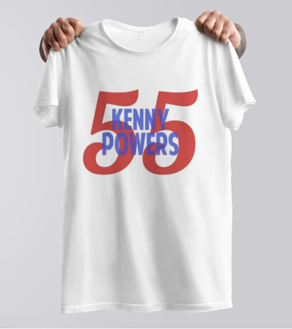 Kenny Powers 55 Bold Number Design T-Shirt