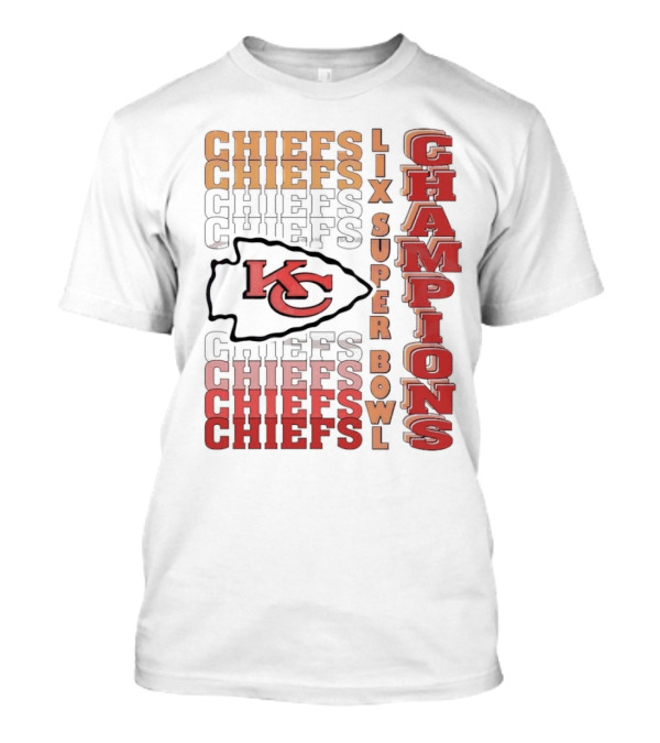 Chiefs Chiefs LIX Super Bowl Champions KC T-Shirt