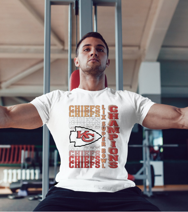 Chiefs Chiefs LIX Super Bowl Champions KC T-Shirt