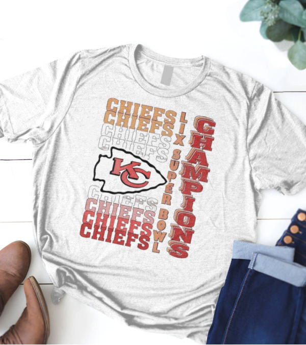Chiefs Chiefs LIX Super Bowl Champions KC T-Shirt
