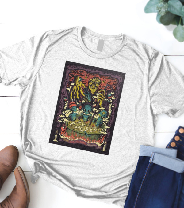 Puscifer Isleta Amphitheater Albuquerque April 27 2025 Alien Theme T-Shirt