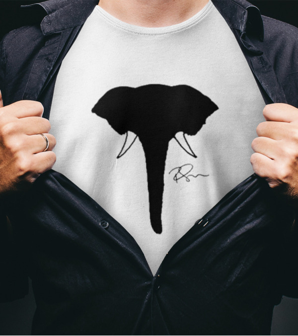 Ricky Gervais Save The Elephants Awareness T-Shirt