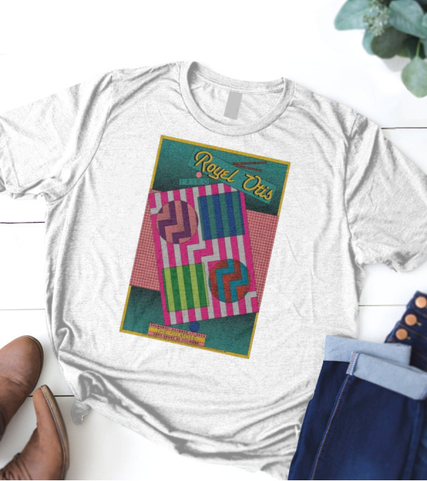 Royel Otis Friko Tour The Fillmore October 17 2024 San Francisco CA Vibrant Geometric Design T-Shirt
