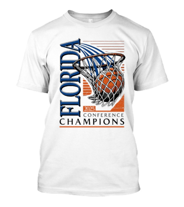 SEC Conference Champions Florida Basketball 2025 T-Shirt