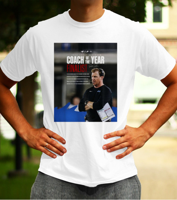 2024 Eddie Robinson Coach Of The Year Finalist SMU Mustangs Recognizing Outstanding Contributions T-Shirt