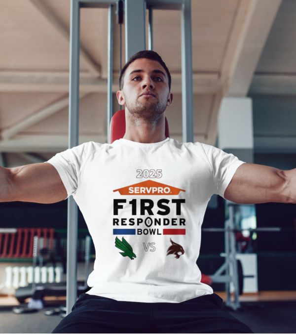 Servpro First Responder Bowl 2025 North Texas Mean Green Vs Texas State Bobcats January 3 Dallas Texas Matchup T-Shirt