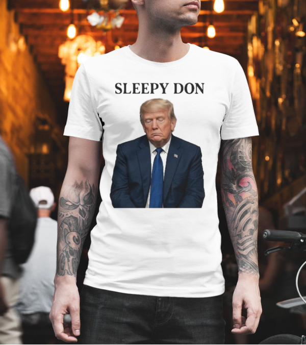 Sleepy Don Donald Trump Sleepy Joe Image T-Shirt