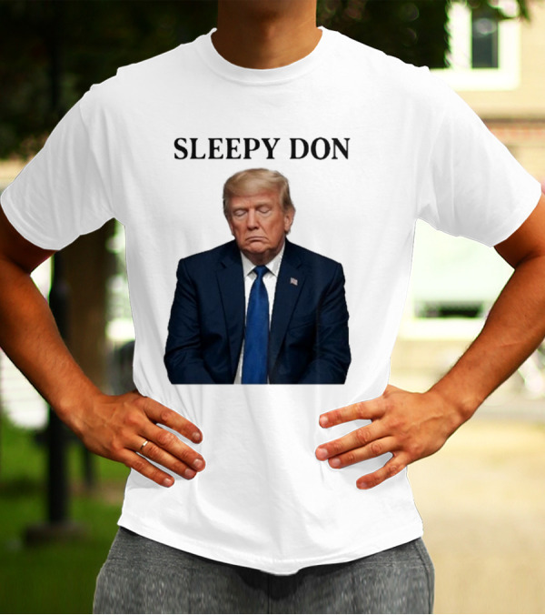 Sleepy Don Donald Trump Sleepy Joe Image T-Shirt
