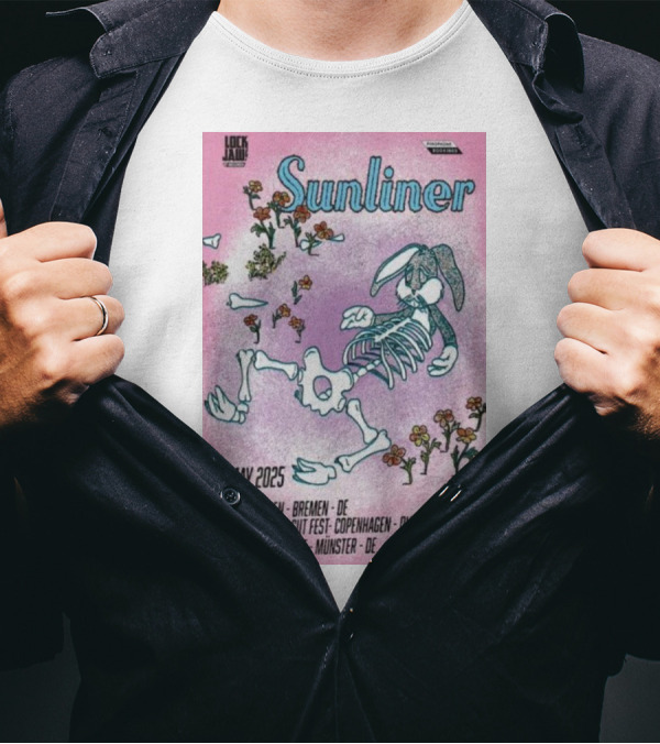 Sunliner May 2025 Tour Dates Eisen Bremen Nasty Cut Fest Copenhagen Heile Welt Münster T-Shirt