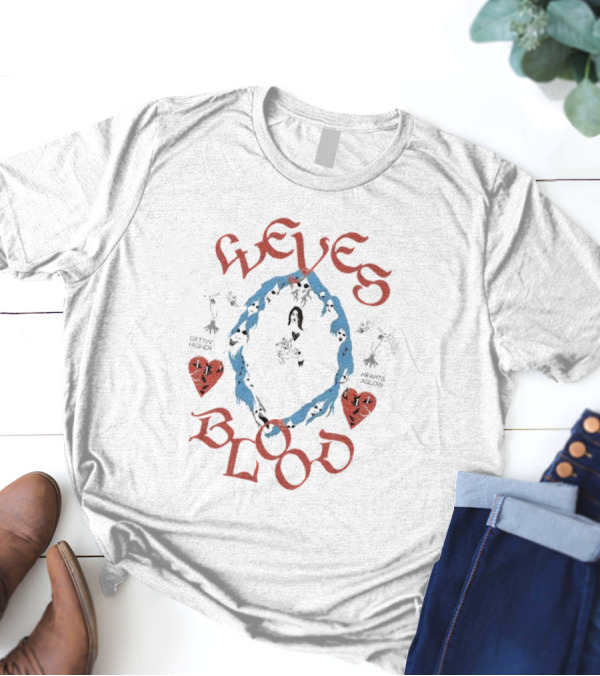 Weyes Blood Gettin Higher Hearts Aglow Icon T-Shirt