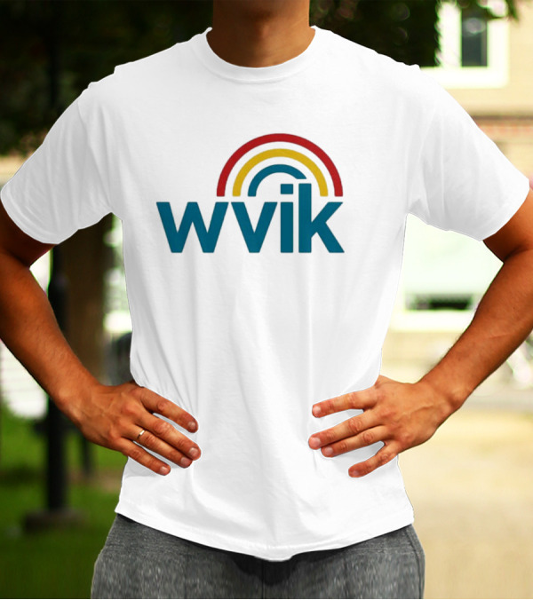 WVIK Rainbow Vintage Retro Style T-Shirt
