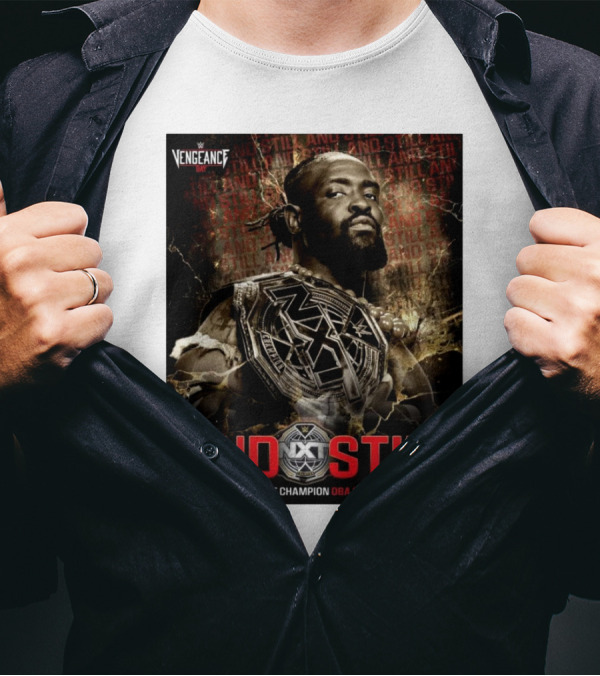 WWE Vengeance Day And Still NXT Champion Oba Femi NXT T-Shirt