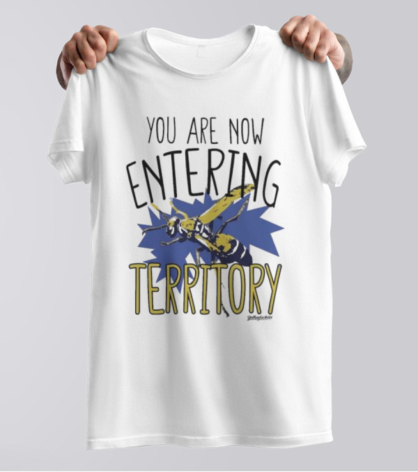Yellowjackets You Are Now Entering Territory T-Shirt