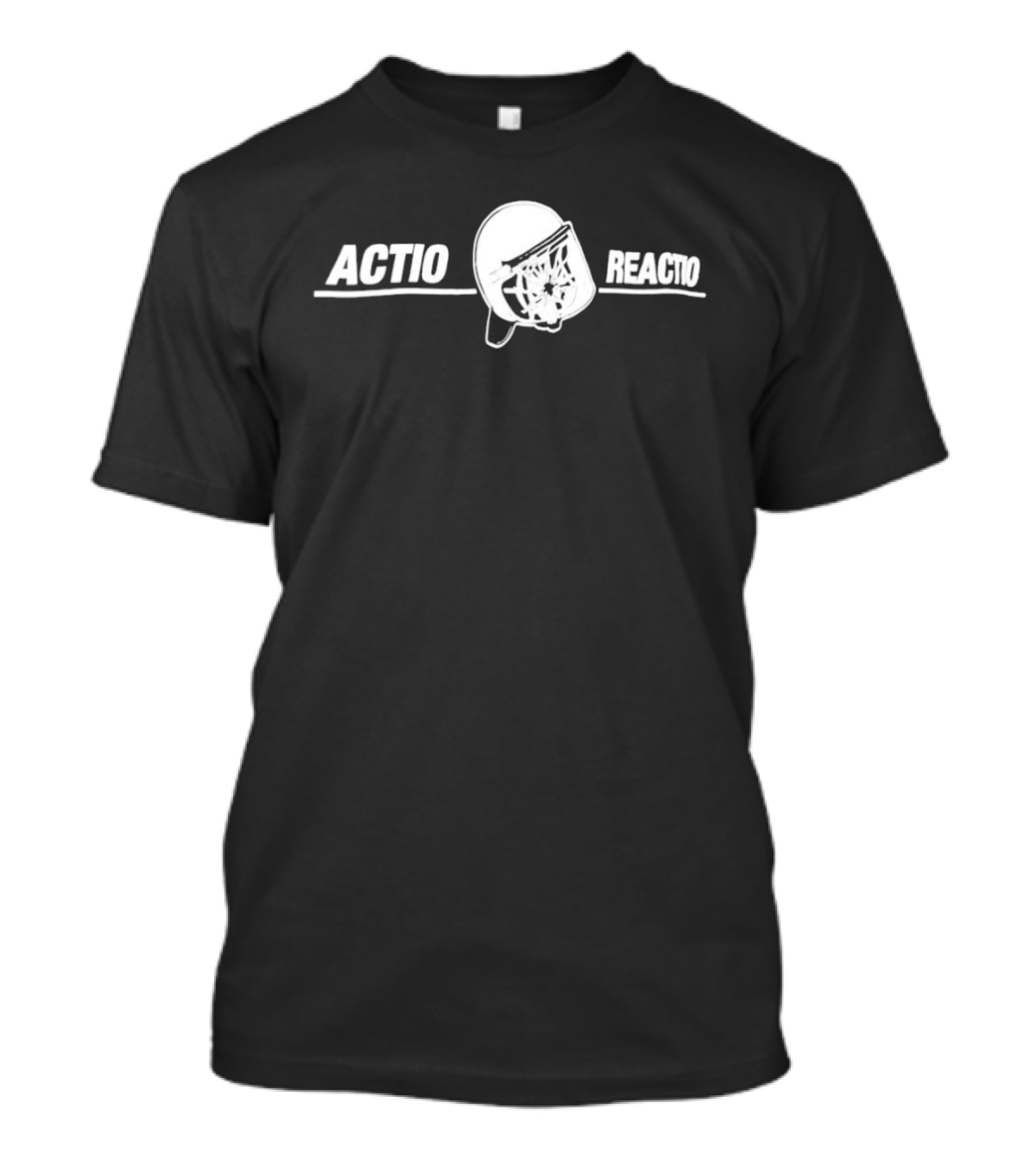 Actio Reactio Football Helmet Concept T-Shirt