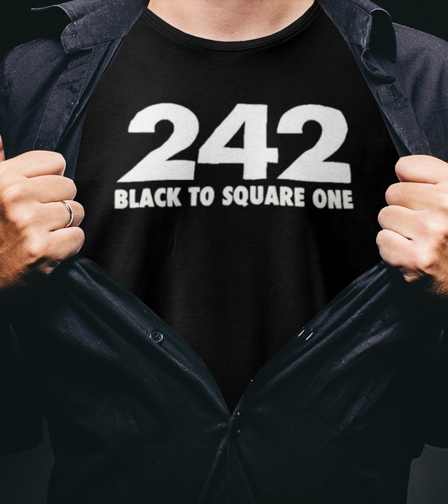 242 Black To Square One T-Shirt