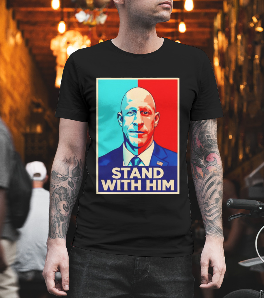Stand With Him Brian McGinnis Hope Style Supporting Israel T-Shirt