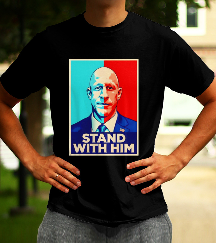 Stand With Him Brian McGinnis Hope Style Supporting Israel T-Shirt