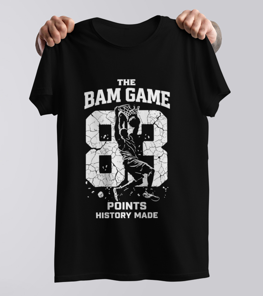 Bam Adebayo Miami Heat The Bam Game 83 Points History Made T-Shirt