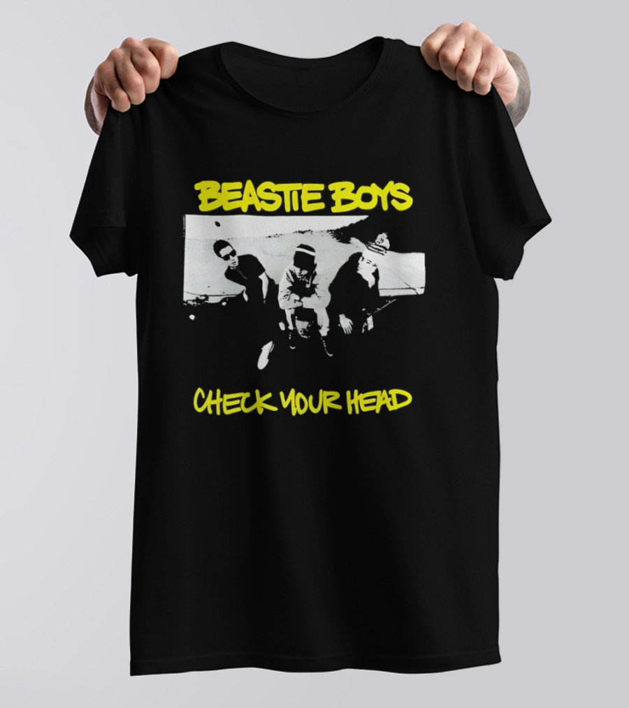 Beastie Boys Check Your Head Album Cover Yellow T-Shirt