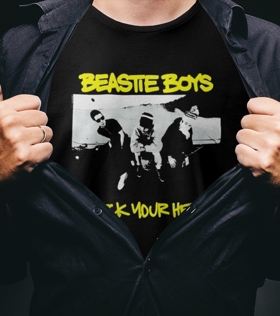 Beastie Boys Check Your Head Album Cover Yellow T-Shirt