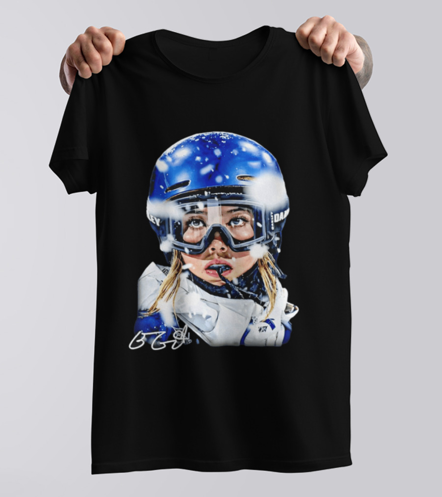 Eileen Gu Aura Snowboard Oakley Goggles Winter Sports T-Shirt